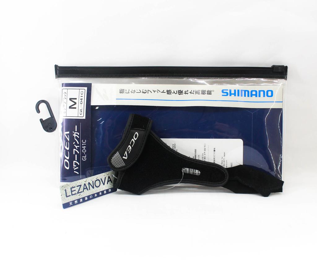 SHIMANO GL-041C Chránič prstu ukazováčku Velikost M Černý 858948