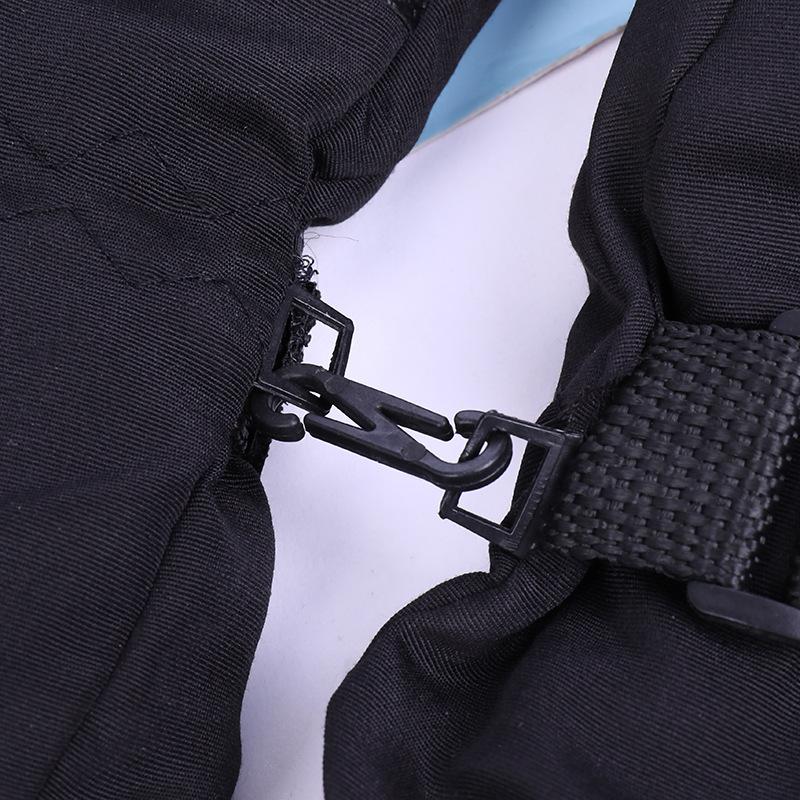 Cold-proof Warm Gloves, Winter Velvet Thickened Riding Men's Cycling Down Cotton Adult Ski Non-slip Gloves