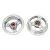 3.50 4 Rear Wheel Rim with 600RS Bearing 4 Inch Aluminum Alloy High Torsion Proof Sturdy for Electric Scooter Tiller