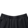 Li Ning Fitness Series Casual Minimalist Solid Color Sports Shorts Men Shorts Black AKSV525-6