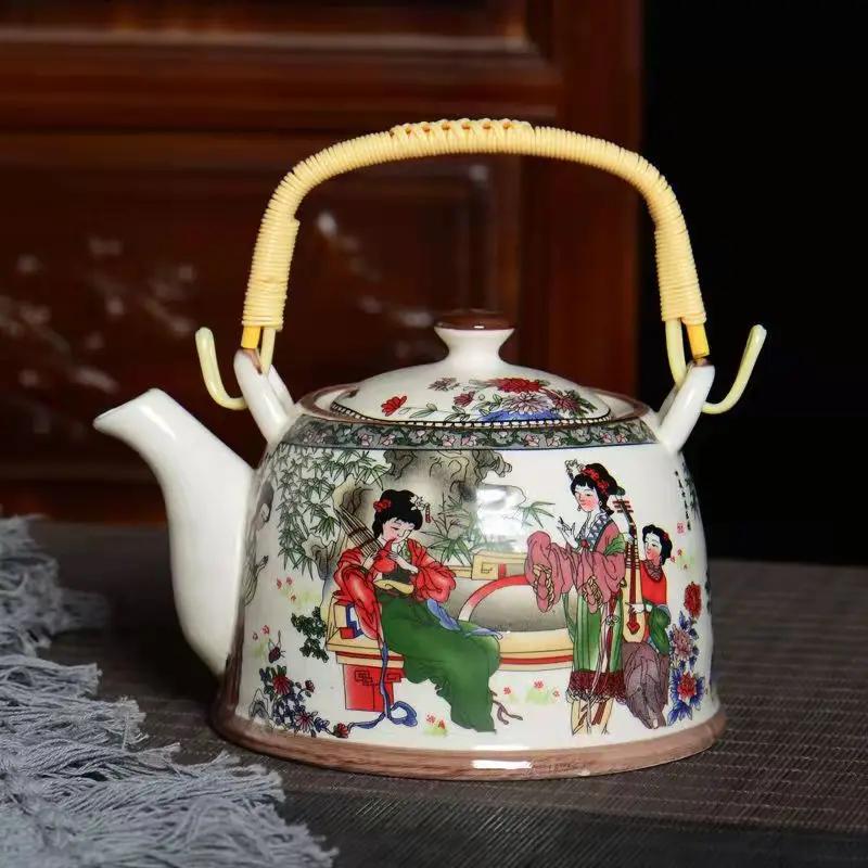 Grote capaciteit Japanse type hefbalk pot 1000ml Chinese theepot Puer theeketel theeservies en koffie theeservies theepotten kopje mok