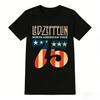 Rock Band Led Zeppelin Unisexs Cotton Th Anniversary Graphics Tshirt Summer Spring Women Oversized Hiphop Yk Fashion Tshirt