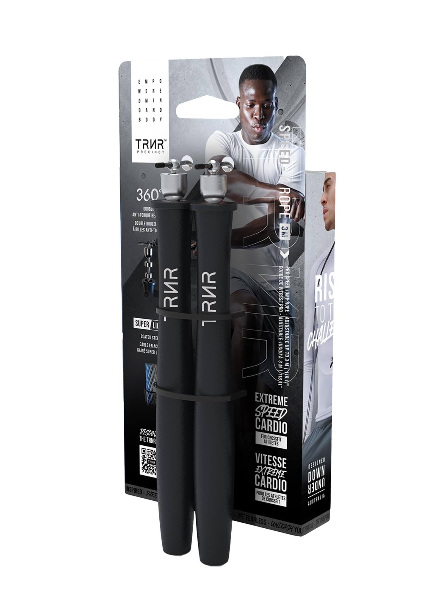

Trainer Jump Rope for Strength and Cardio Adult and Child Sizes [TRNR] Training, Training, Diet, - (Elementary School)