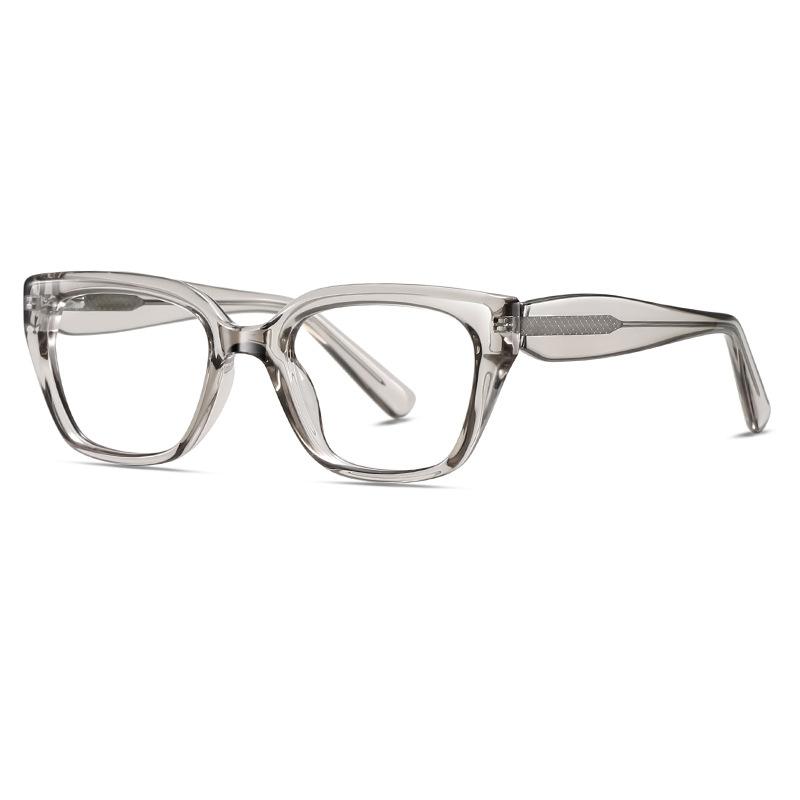 

YIMARUILI новые модные женские очки кошачий глаз ультралегкие ретро большого размера оптические очки по рецепту оправа LS031