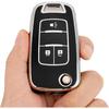 Soft TPU Full Protection Car Key Fob Cover Fits for Chevy Equinox | Precise Fit.Compatible with Chevy Spark Trax Buick Encore GMC Terrain 2010-2020