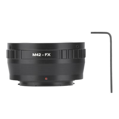Anel Adaptador de Montagem de Lente de Metal M42 FX para Lente com Montagem M42 para Câmera Mirrorless Fujifilm FX