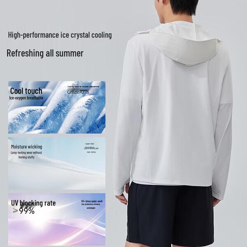 VVC Light-Sensitive Ice Crystal UV Protection Jacket