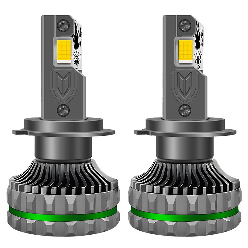 Dualvision 800000LM Turbo H1 H4 H7 LED 2000W 6000K Headlight Canbus 9005 HB3 9006 HB4 9012 HIR2 9084 CSP Chip Car Lamp With Fan 9012(HIR2)