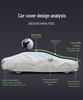 Universal Car Cover: Sun, Rain, Dust Protection and Heat Insulation