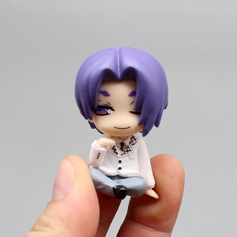 6cm Blue Lock Gk Anime Figure Isagi Yoichi Bachira Meguru Shoulder To Shoulder Sleep Q-Version Kawaii Model Statue Kid Toy Gift