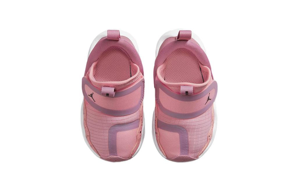 Jordan 23/7 Pink Coral TD Slip Resistant Anti Kick Slip Resistant Anti Kick Low top Toddler Shoes Pink White DQ9294-616