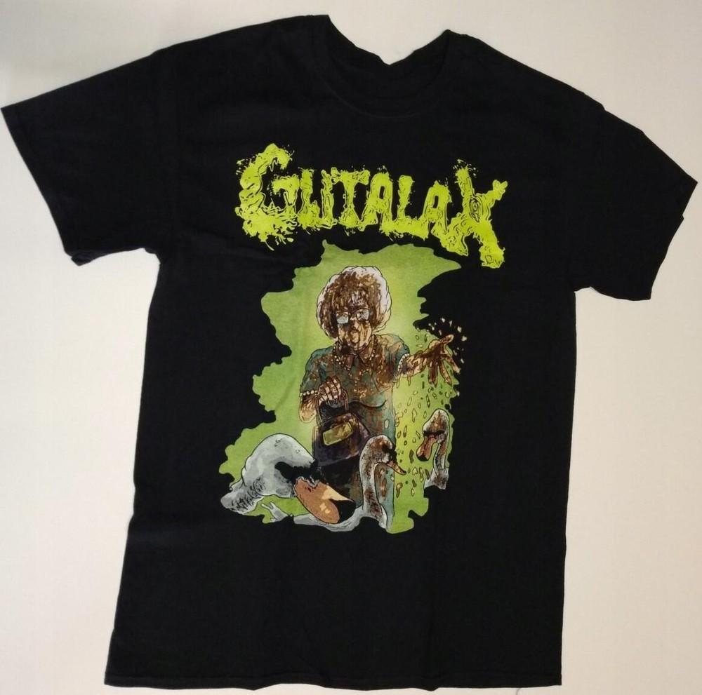 Vintage Gutalax Band Concert Tour 2024 Black All Size Shirt Unisex T-Shirt XXXXL