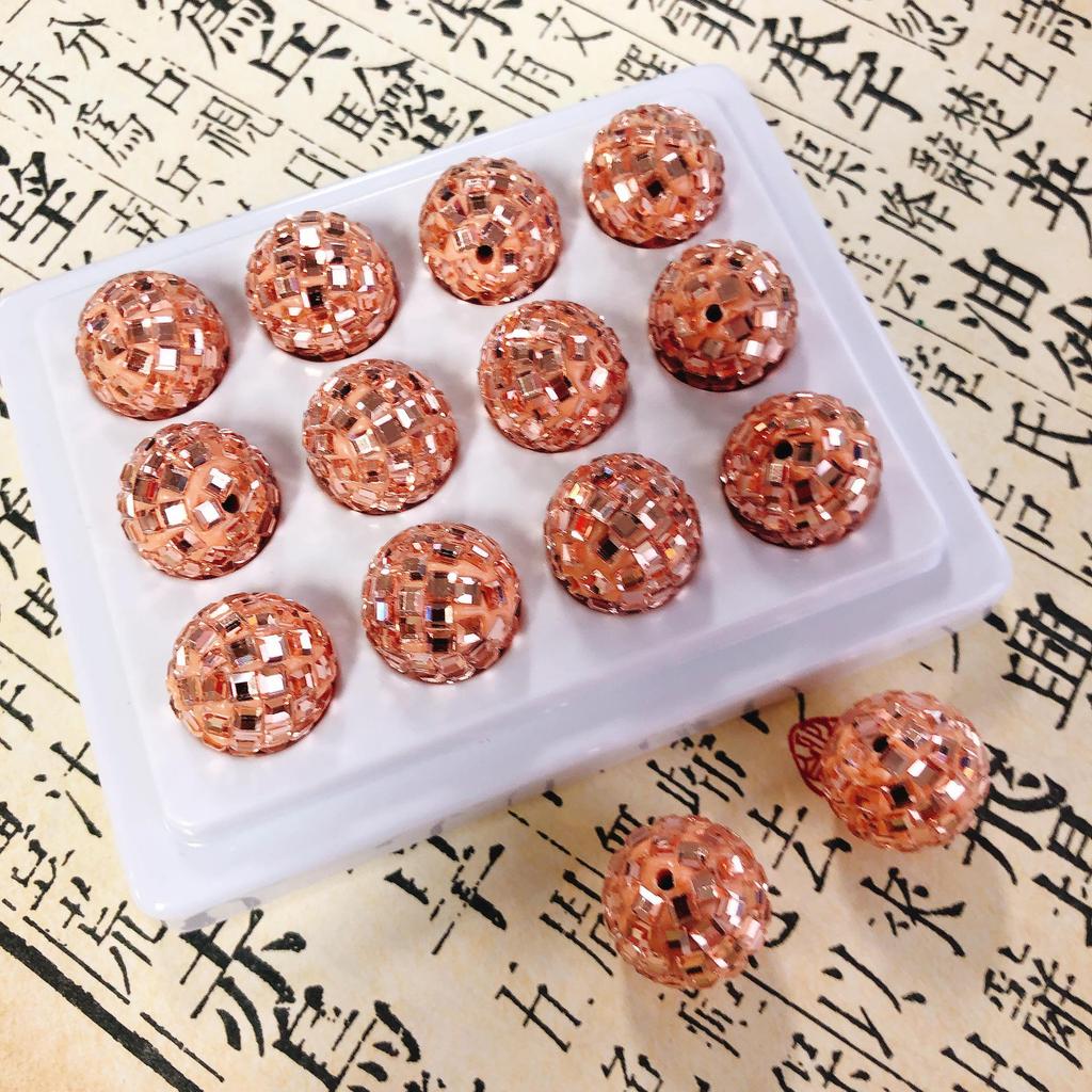 Handmade Rhinestone Crystal Beads for DIY Jewelry: Diamond Ball, Spacer, Pendant Materials