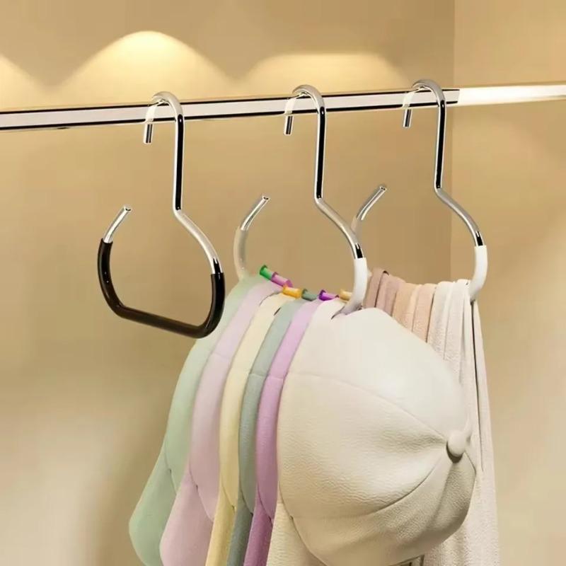 1/3/5Pcs Portable Closet Hat Hanger Rack Baseball Cap Organizer Scarf Towel Tie Storage Holder Home Organization Supplies