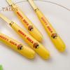 1/6Pcs Mixing Spoon Anti-scald Fine Workmanship Corrosion Resistant Fashion Portable Cartoon Duck Cake Scoop for Daily