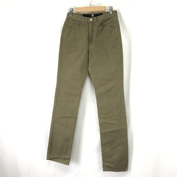 New with Tag Made In Japan MARITHE+FRANCOIS GIRBAUD Cotton Pants Women S L85 Khaki cBH564