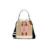 Dempsey 22 Classic Monogram Leather Bucket Bag Women Handbags Khaki C4102-IMSWZ