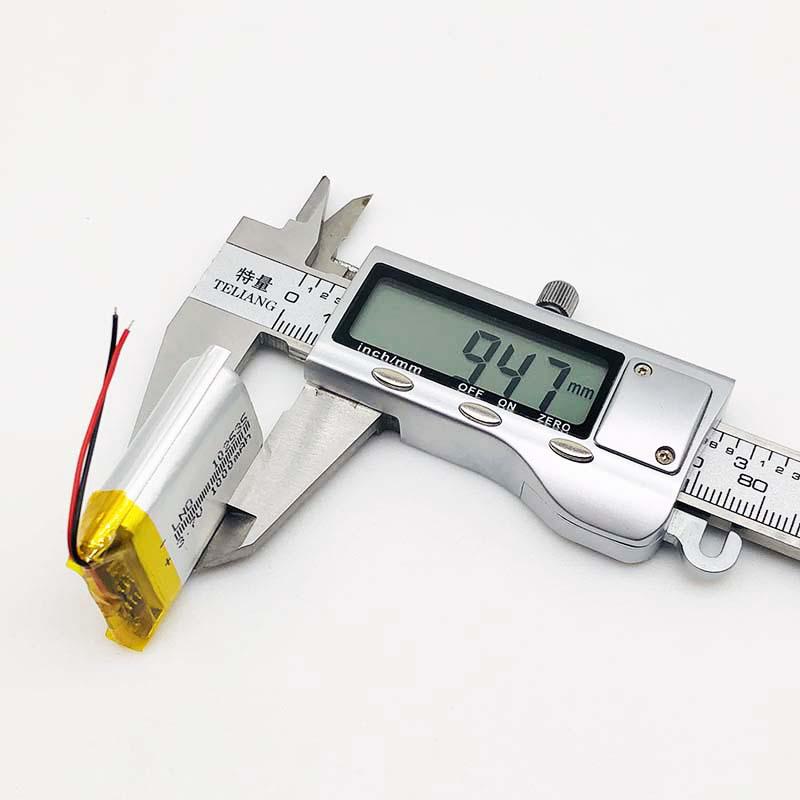 3.7V 800mAh Polymer Lithium Battery for Bluetooth Speakers, GPS Locators, and Heating Equipment