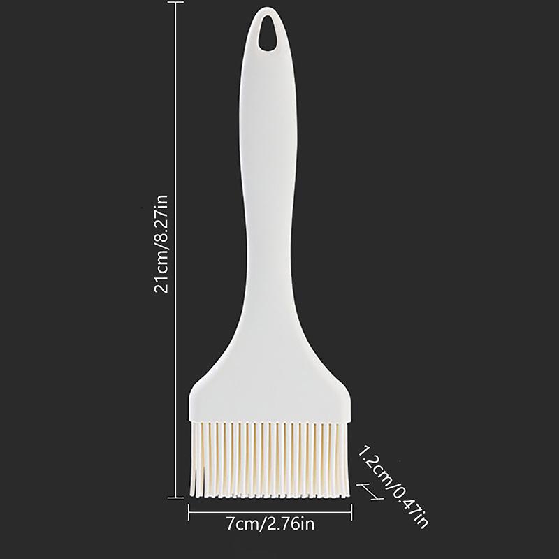 

High-Temperature Tolerant Pancake Brush, Wide Silicone Oil Brush for Household Baking Tasks, Does not Shed