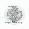 100g No Hole Design Star Confetti Foil Material Metallic Confetti Sparkle Star Sequins  DIY Crafts