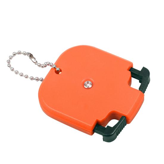 Portable Golf Score Counter Clicker, 2 Player Stroke Counter Scorer Indicator, Mini Square Score Keeper for Golf Training Competitions & Games