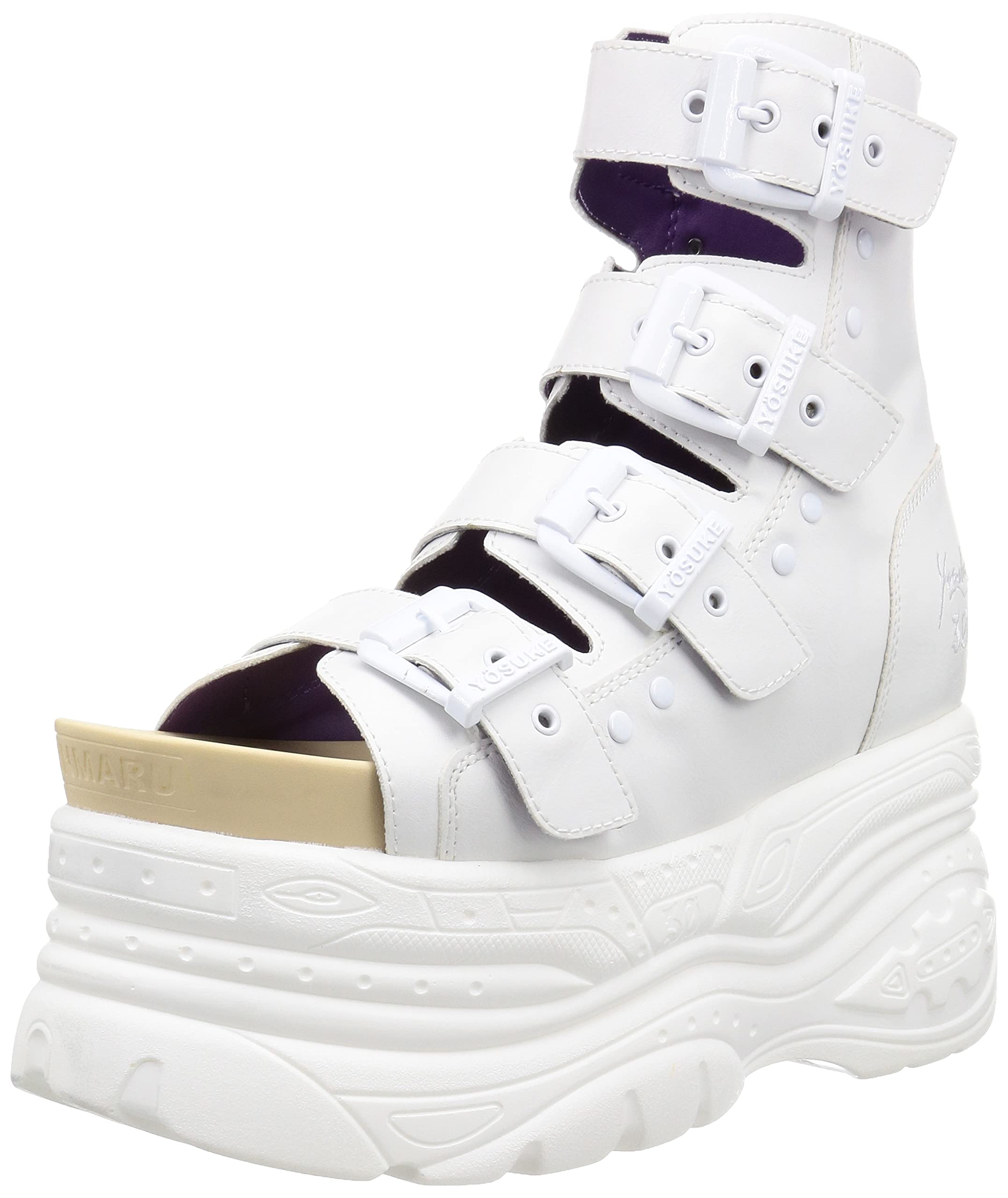

Yosuke Platform Shoes 2601060 Women s White 25.0 cm