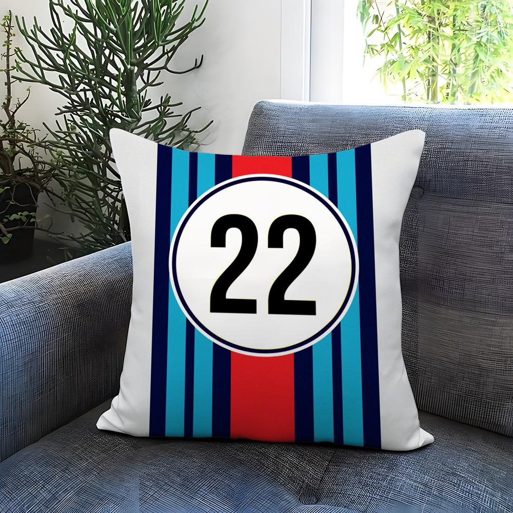 Car Cool M-MartiniES Cushion Cover Comfortable Reversible Pillow Cover Ideal for Car Sofa Bedroom & Beyond