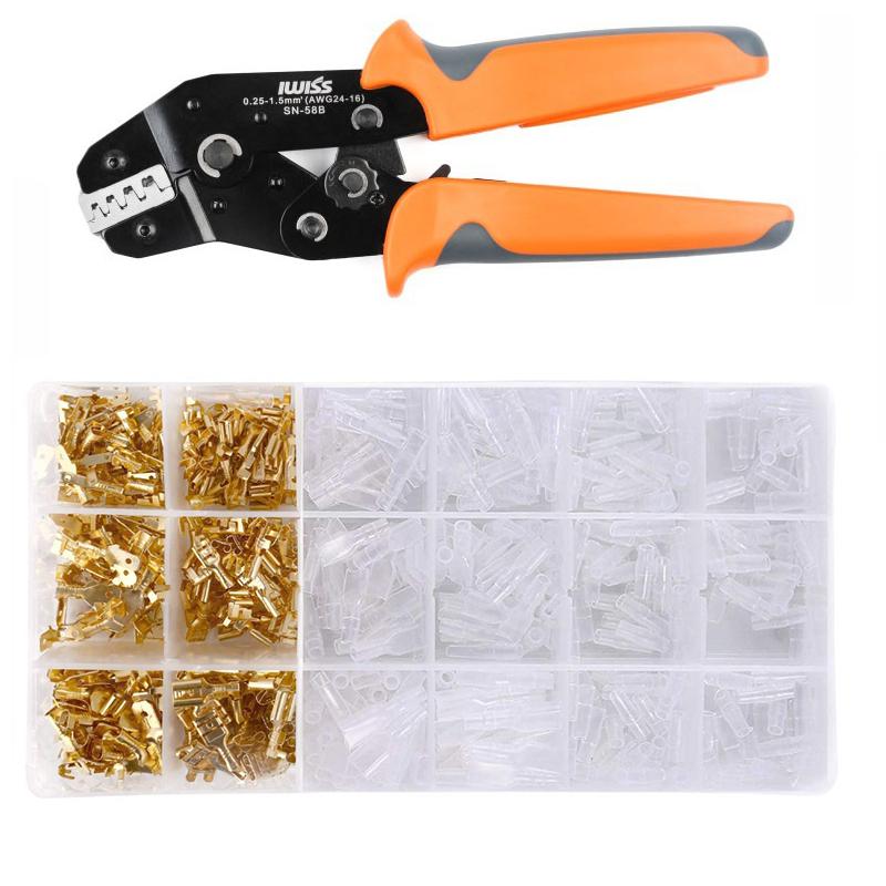 SN-28B SN-48B SN-58B Crimping Pliers set for JST ZH1.5 2.0PH 2.5XH EH SM Servo Connectors crimper tool kit