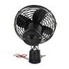 Metal Car Fan 12V RV Cooling Fan 12V RV Cooling Fan with 2 Speed  Heavy Duty Quiet Metal Car Fan for Truck RV Car Boat Bus