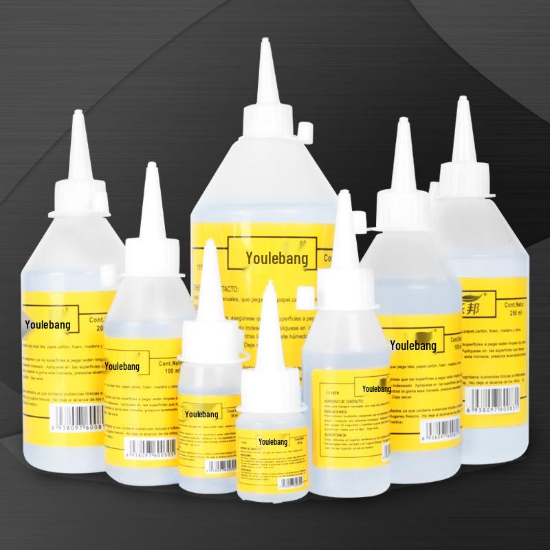 30ml Bastelkleber für Vliesstoff, Hanfseil & Knöpfe - Farblos & Transparent