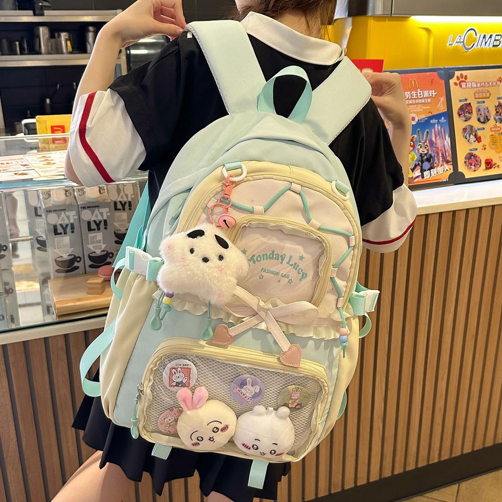 Children's schoolbag, primary school students, girls, junior high school students, high-value backpack