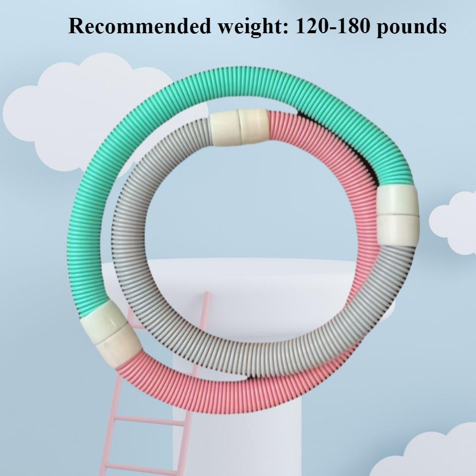 2/2.7/3 Catty Fitness Hoops Outdoor Pilates Exercise Ring Workout Thin Waist Weight Loss Aerobic Training Equipment for Home Gym
