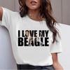 TShirt Unisex Beagle Cute Whippet Funny Dog Tshirt Collie Malinois Unisex Clothes Playeras De mujeres Graphic T Shirts Y2k