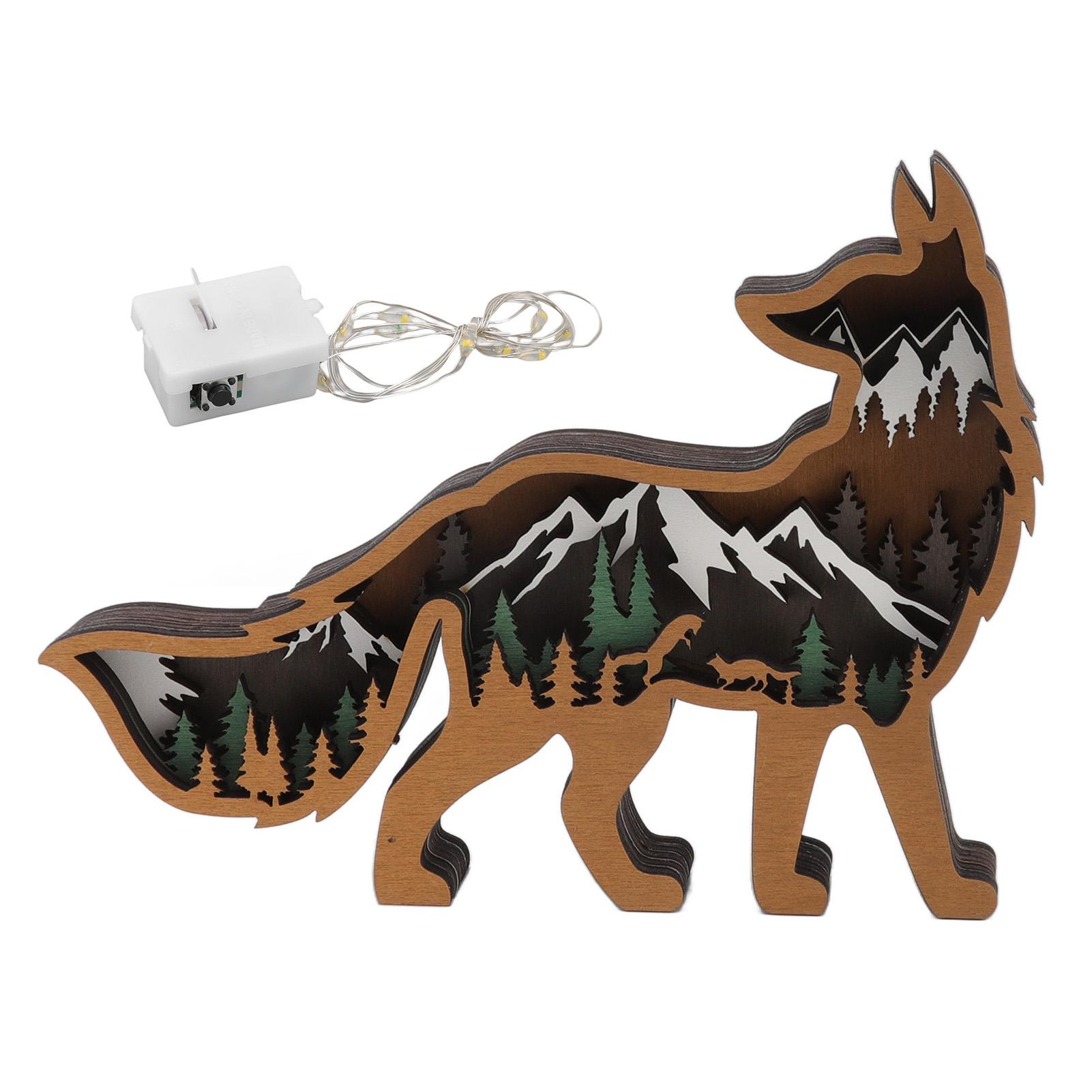 

Wooden Animal Statue Boxwood Burr Free Smooth Surface Fine Workmanship Home Decor Crafts for