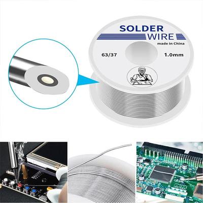 Texture100/20g Solder Wire Tin Roll Clean Rosin Welding Core Soldering Wire Flux Reel Tube Low Temperature Easy Melt Solder Wire