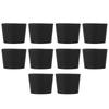 10 Pezzi Manicotto per Tazza in Silicone Antiscivolo Materiale in Silicone Manicotto Resistente al Calore Da Viaggio