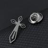 Roman Cross Men's Brooch Cufflinks Suit Dress Accessories Personalized Versatile Clothing