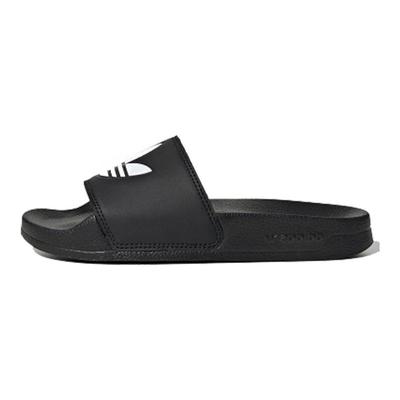 Adilette Lite Slide J Czarne Białe Dziecięce Sneakersy Core-Black Cloud-White EG8271