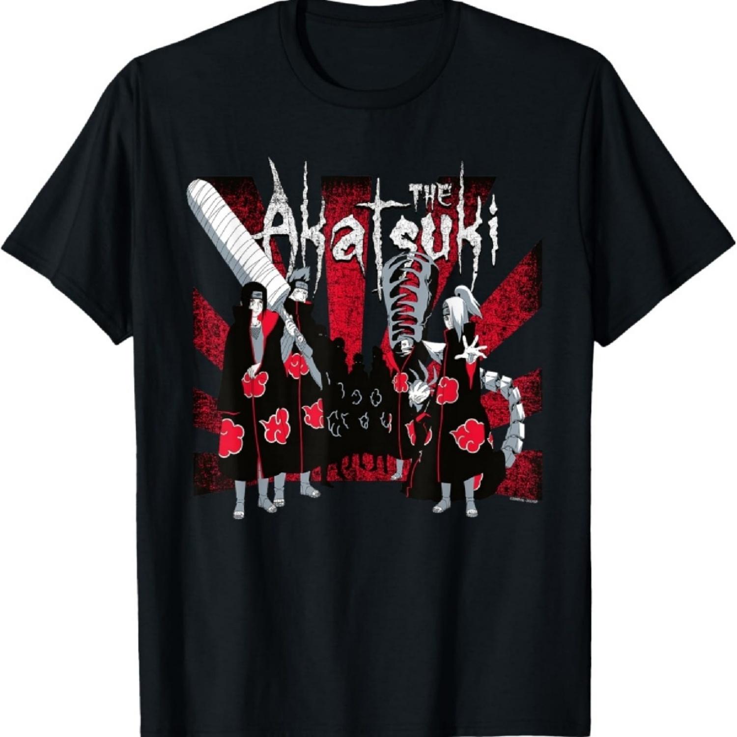 

Ripple Junction x Naruto Shippuden The Akatsuki T-Shirt XXXXXL чорний