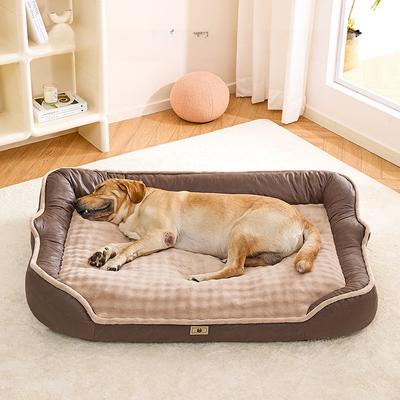 Doghouse Keeps Warm In Winter and Can Be Fully Detached and Washed Pet Bed Sofa Medium and Large Dog Mat Pet Supplies