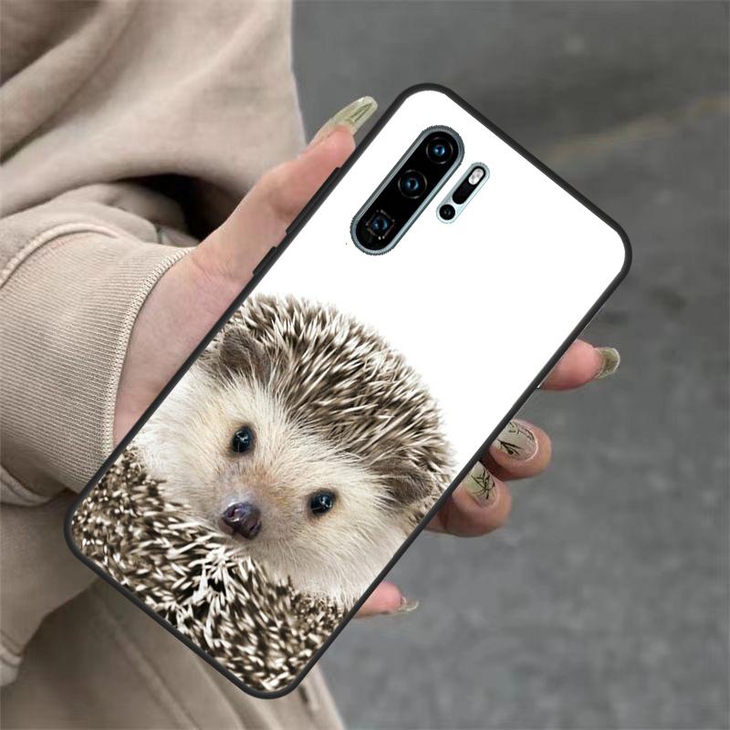 Hedgehog Case For Huawei Nova 3i 7i 8i 11i Y60 Y70 Y90 Y61 Y91 10 9 SE 11 Pro P20 P40 P30 Lite Cover