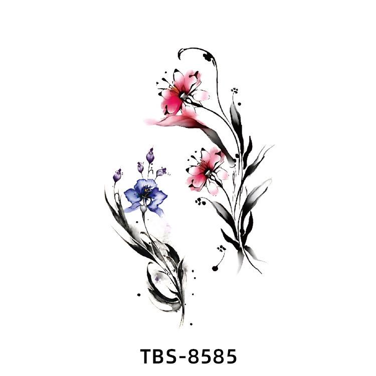 Realistiska Djurtotem Tatuering Klistermärken: Drake, Fenix, Tiger, Varg