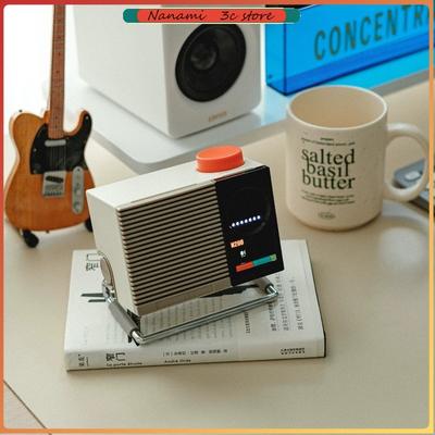 Syitren N200 Bluetooth Audio ABS Metal Material Bluetooth 5.3 Deep Bass Retro Computer Desktop Speaker Gifts