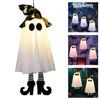 Lighted Specter Hanging Decoration Glowing Specter Hanging Ornament with LED Light For Porch Yard Indoor and Outdoor