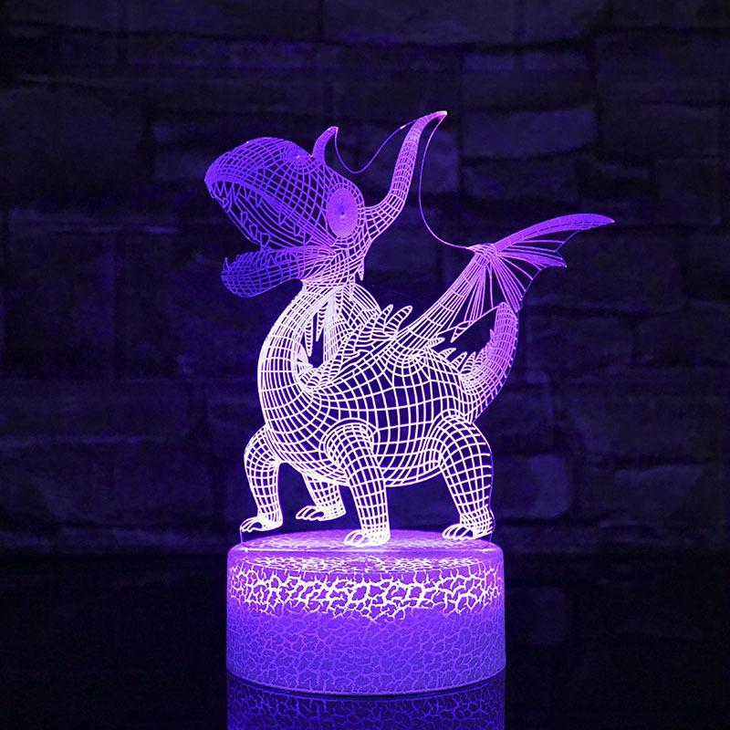 Anime Cartoon Character LED Night Light with Remote Control for Decorative Projection and Bedside Ambiance, Perfect Birthday Gift.