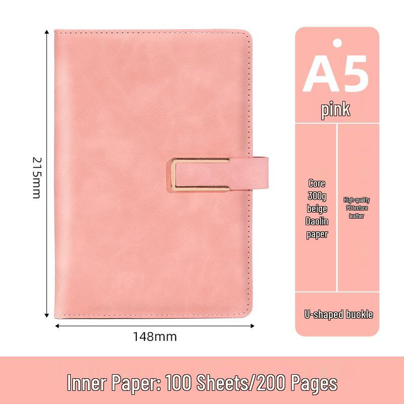 Custom A5 Notebook with Logo - Corporate Meeting Diary & Gift Box Set