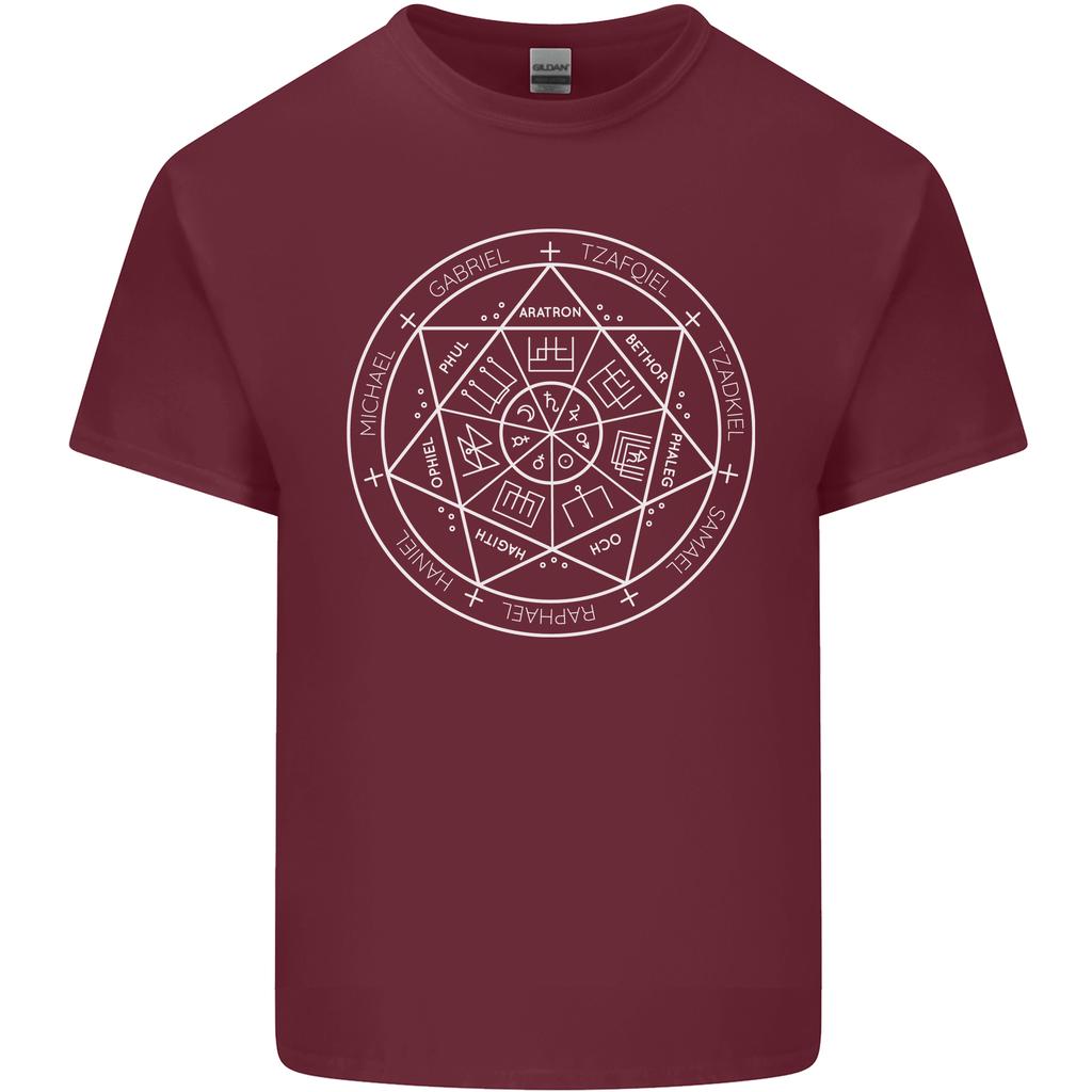 Seal of the Seven Archangels Unisexs Light Cotton TShirt