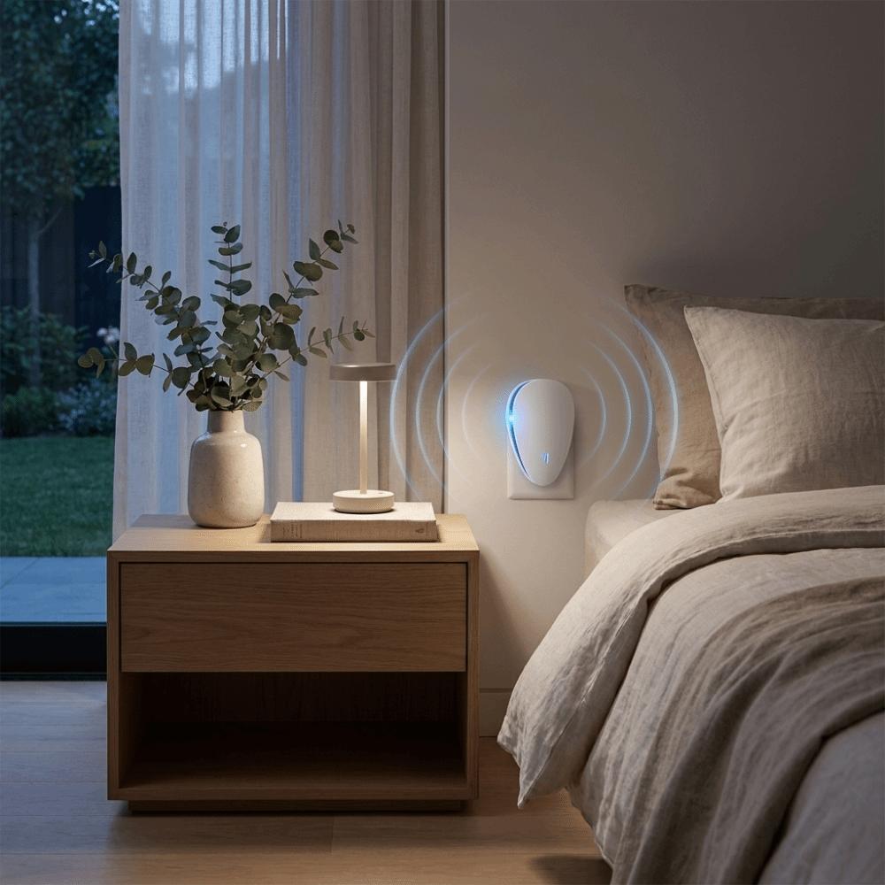 Household Silent Insect Repellent Electronic Ultrasonic Insect Repellent for US/EU/UK Kitchen
