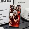 Tokyo Ghoul For iPhone 17 air 16 15 14 13 12 11 Pro Black Soft Cover Phone Case