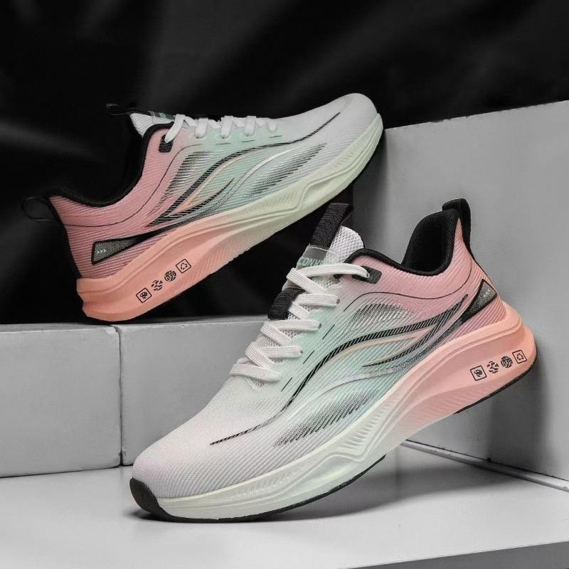 Sneakers spring and summer new thick-soled comfortable running shoes mesh breathable thin fashion men's shoes